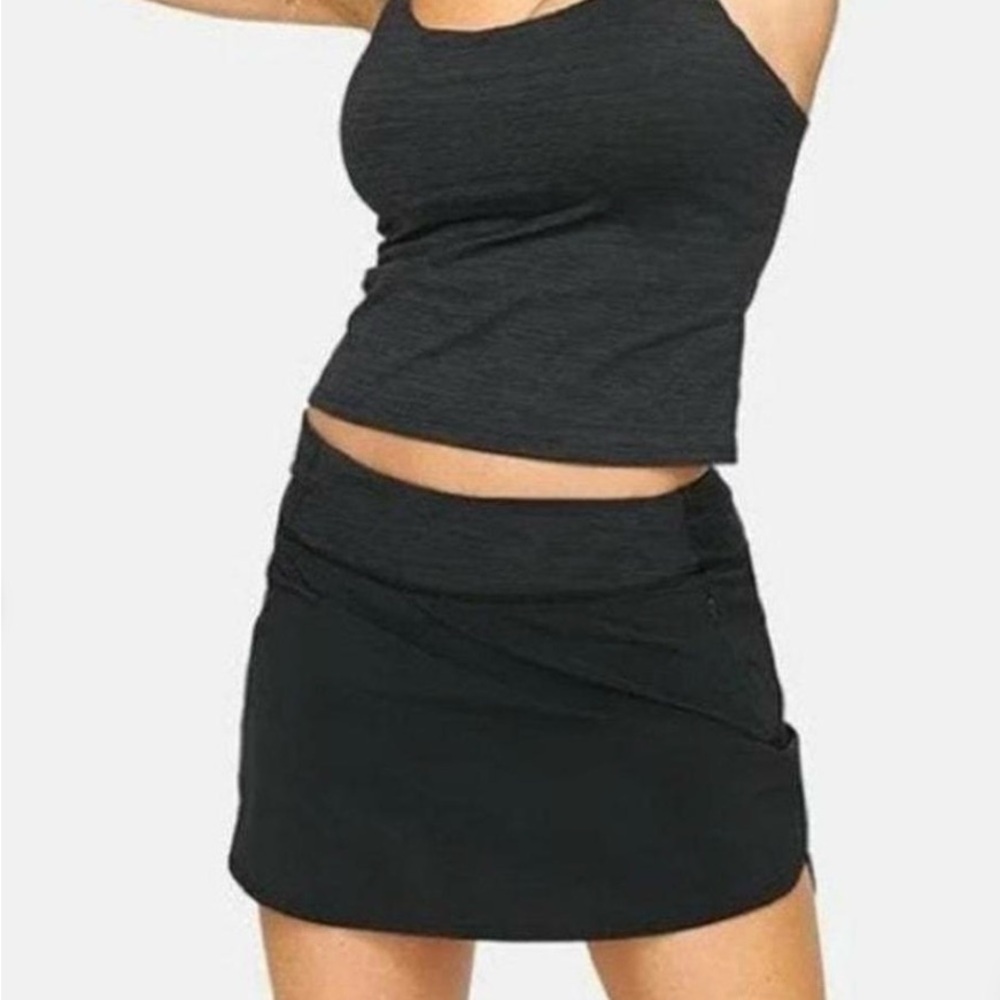 Outdoor Voices Black Hudson 4" Skort
